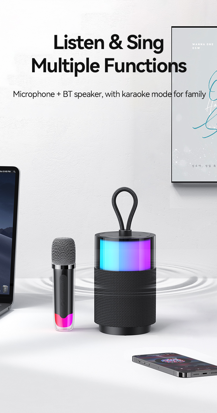 USAMS US-YX013 YIN Series Wireless Speaker With Microphone