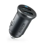 Anker PowerDrive 2 Alloy Metal Mini Car Charger