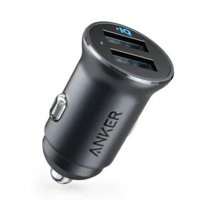 Anker PowerDrive 2 Alloy Metal Mini Car Charger