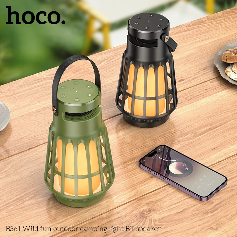HOCO BS61 Camping Lights Bluetooth Speaker
