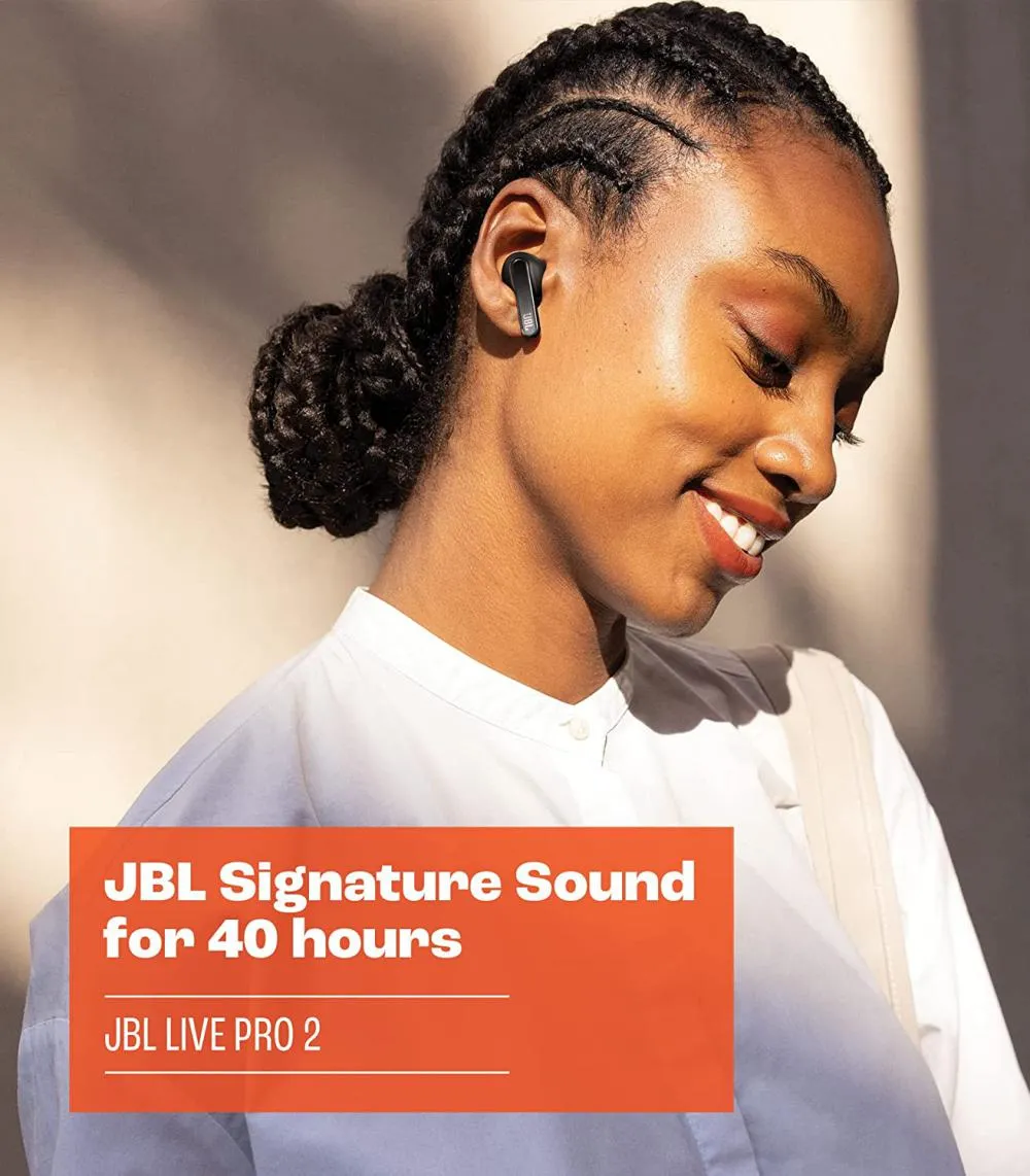 JBL Live Pro 2 TWS Adaptive Noise Cancelling Earbuds