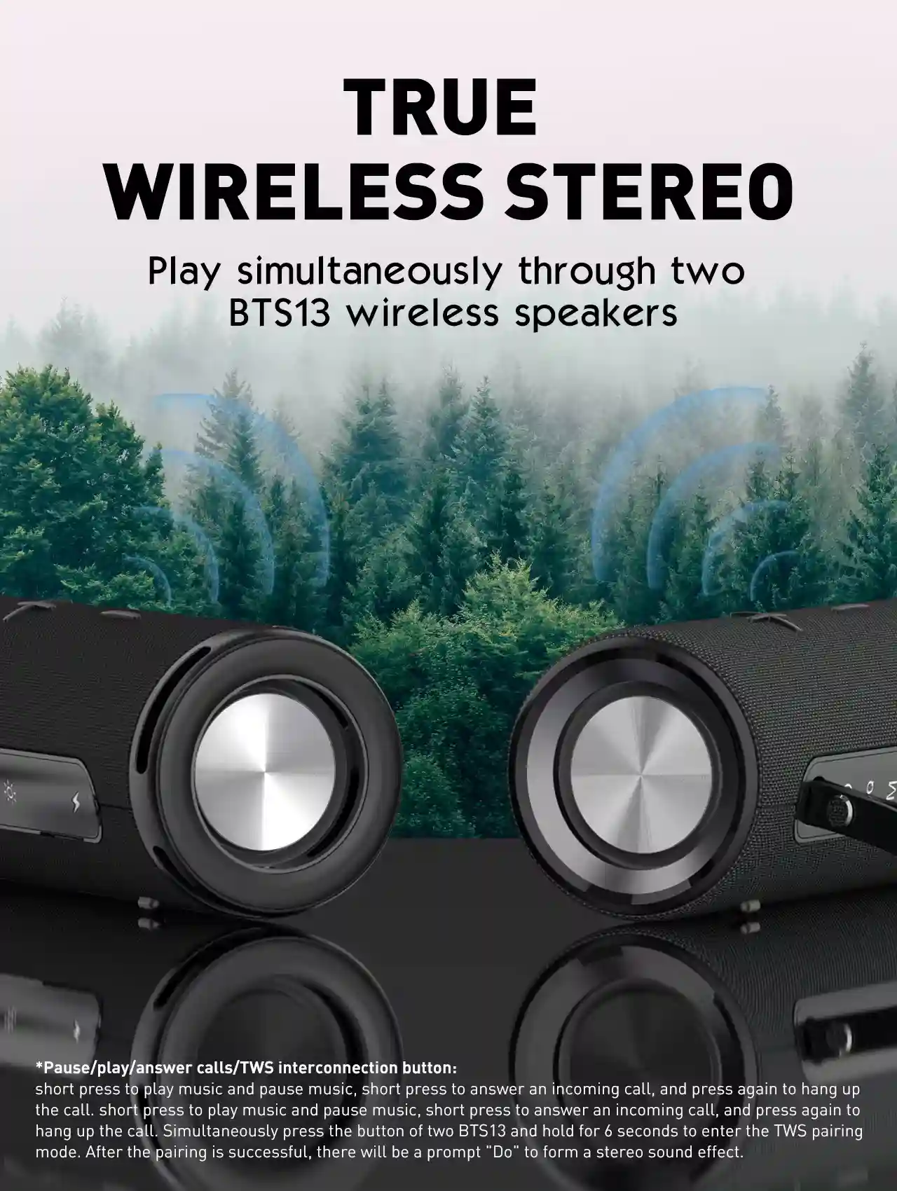 ldnio bts13 wireless bt bass hifi speaker 4