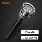 NexTool Thunder Searching Flashlight 3600 Lumens (NE20168)
