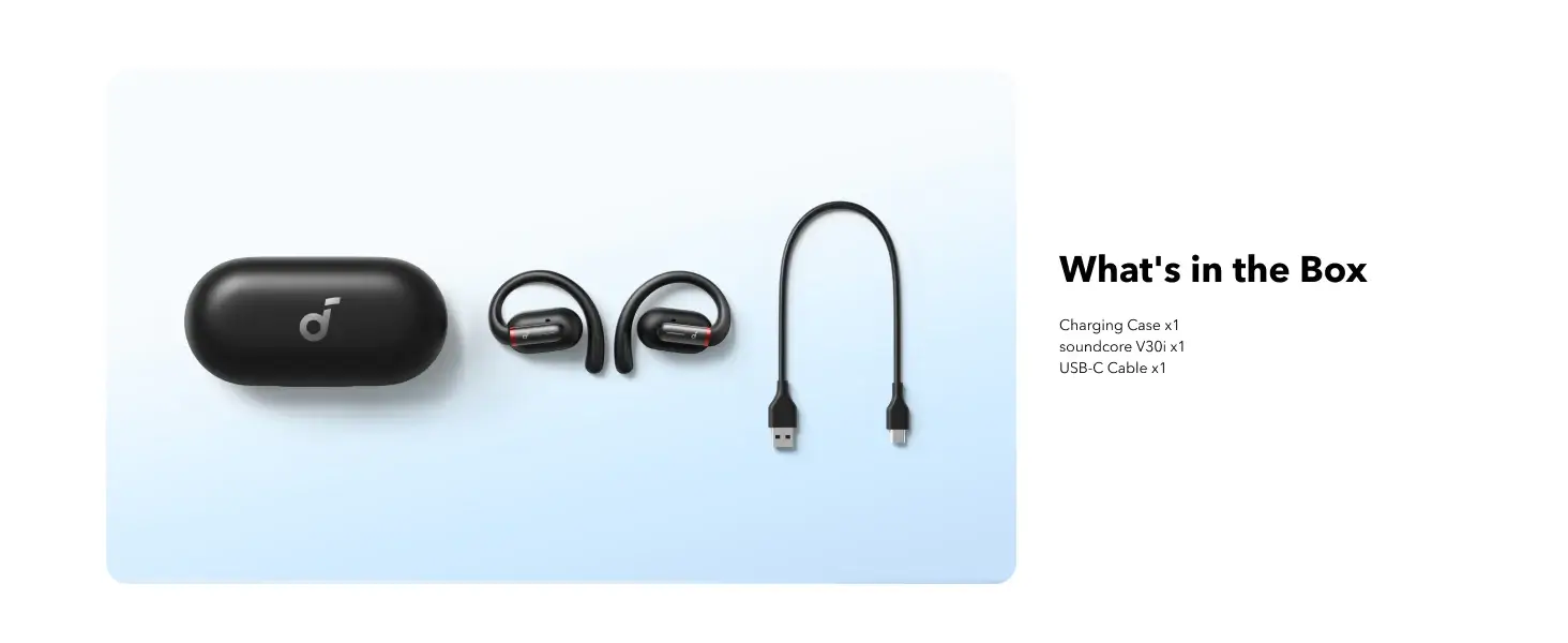 Anker Soundcore V30i Open-Ear Headphones A3873