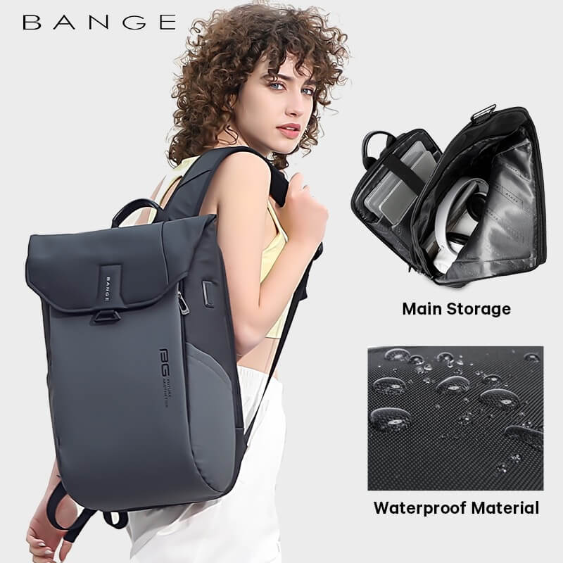 BANGE BG 2575 USB Charging Anti Theft 15.6 inch Backpack