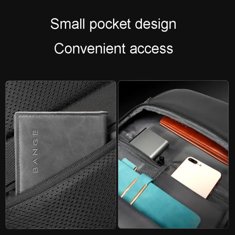 BANGE BG 7690 Men's Double Shoulder Business Backpack