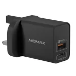 Momax UM13 One Plug 20W 2 Ports PD QC 3.0 USB Fast Charger