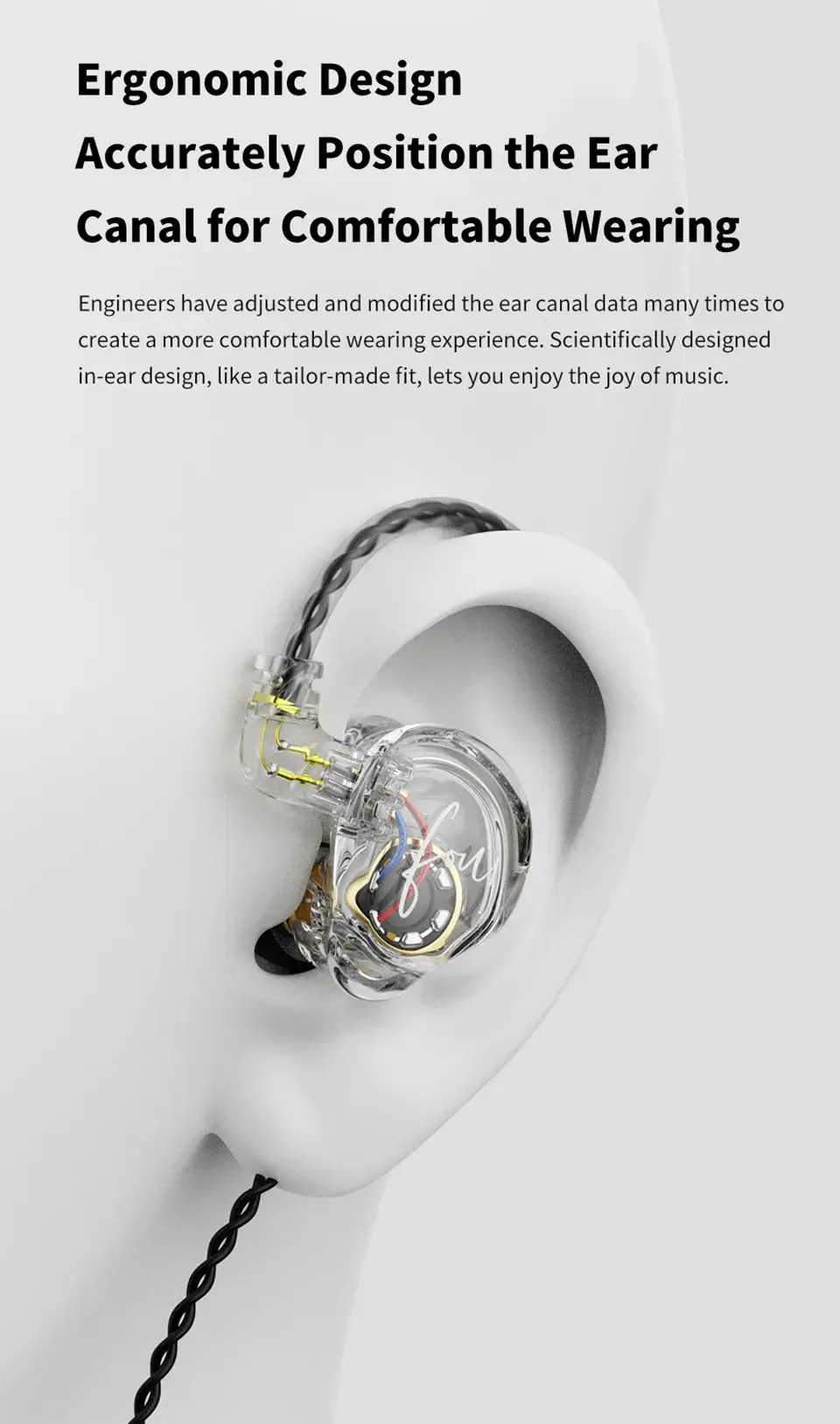 TRN CS4 10mm Dynamic Driver Dual Magnet In-ear Headphone