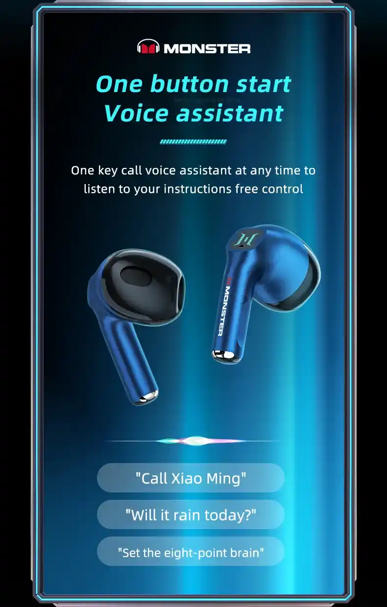 MONSTER AIRMARS XKT10 True Wireless Earbuds