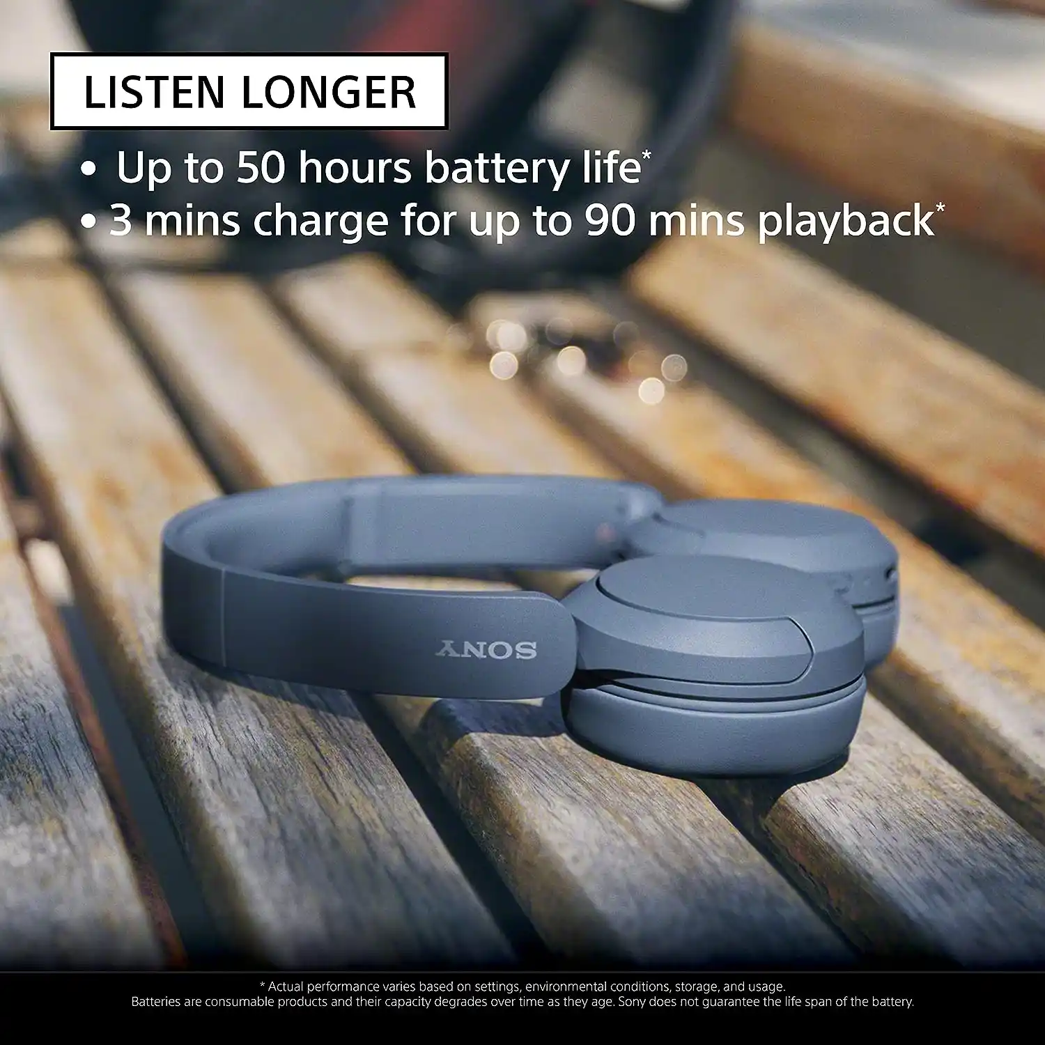 Sony WH-CH520 Over Ear Wireless Headphones
