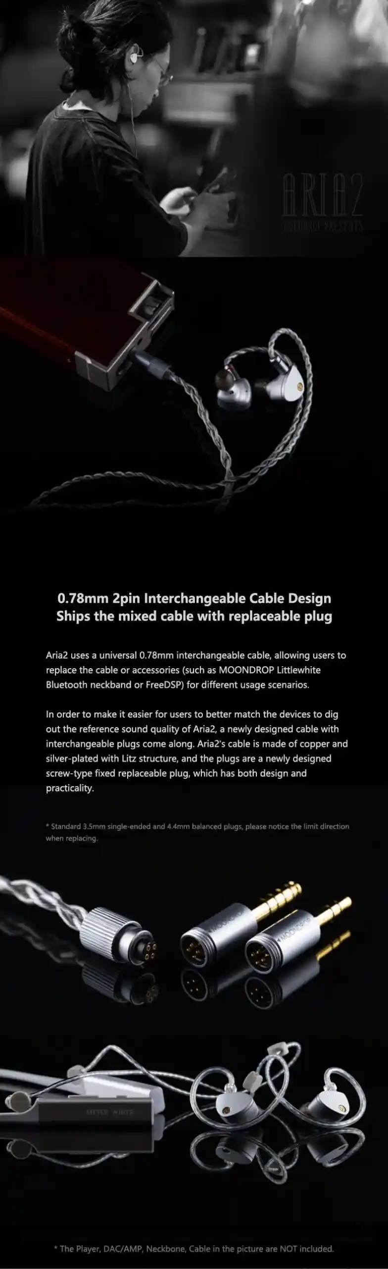 Moondrop Aria 2 Full-Field HI-FI In-Ear Monitors