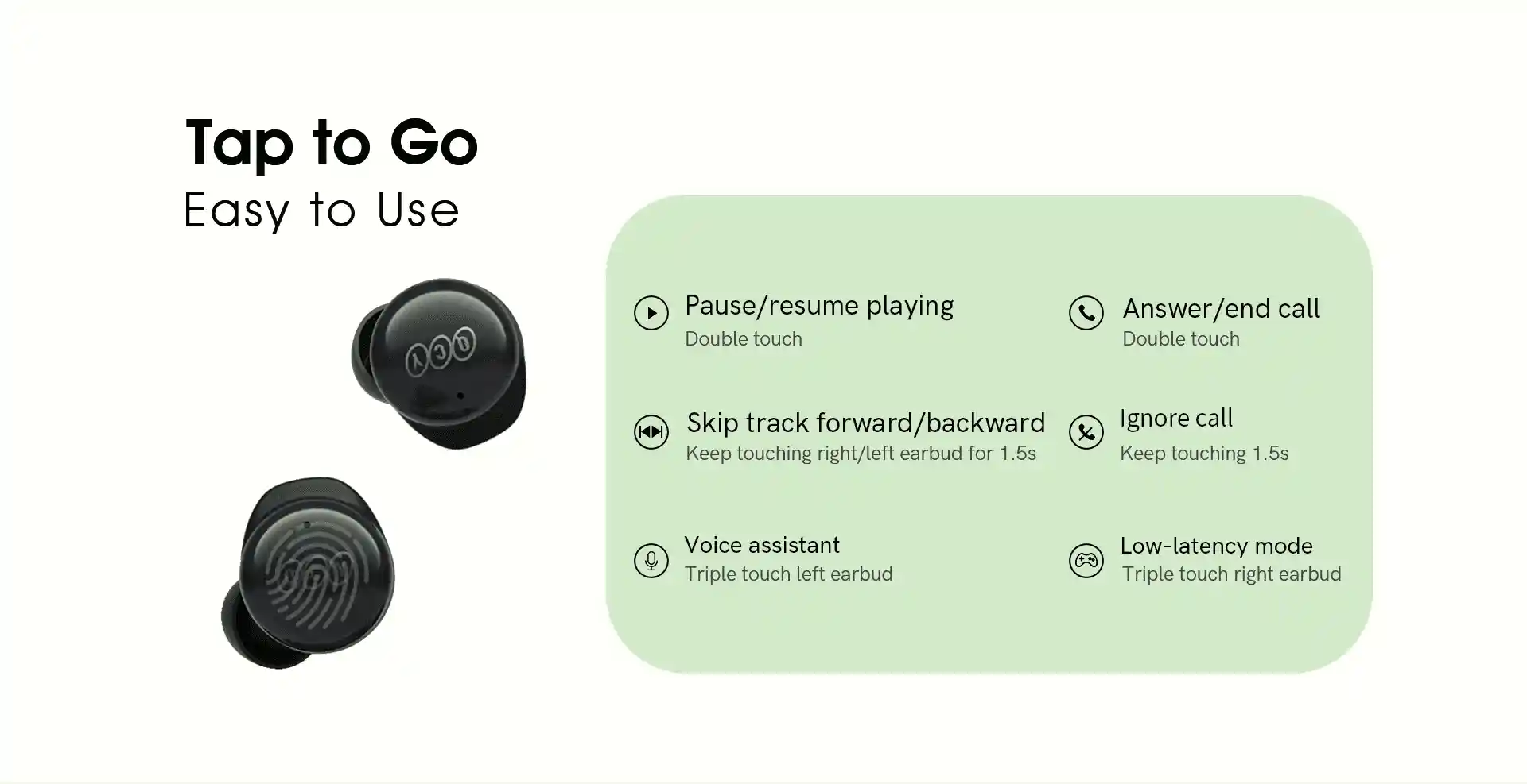 QCY T17 ENC Youth Buds True Wireless Earbuds