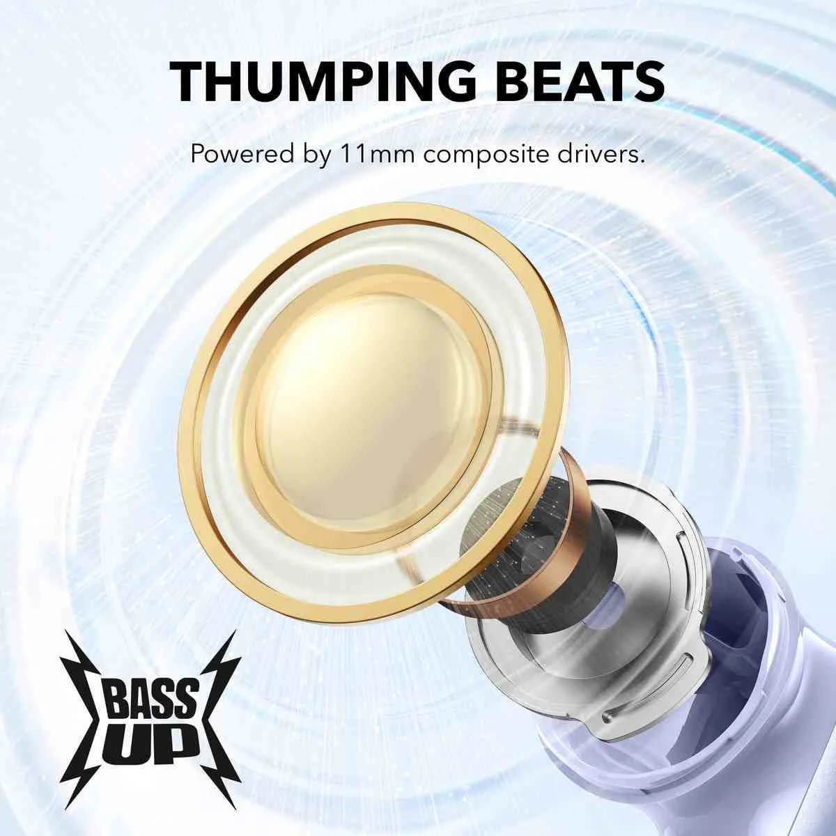 The P40i boasts an impressive battery life. On a single charge, you can enjoy up to 12 hours of continuous music playback.