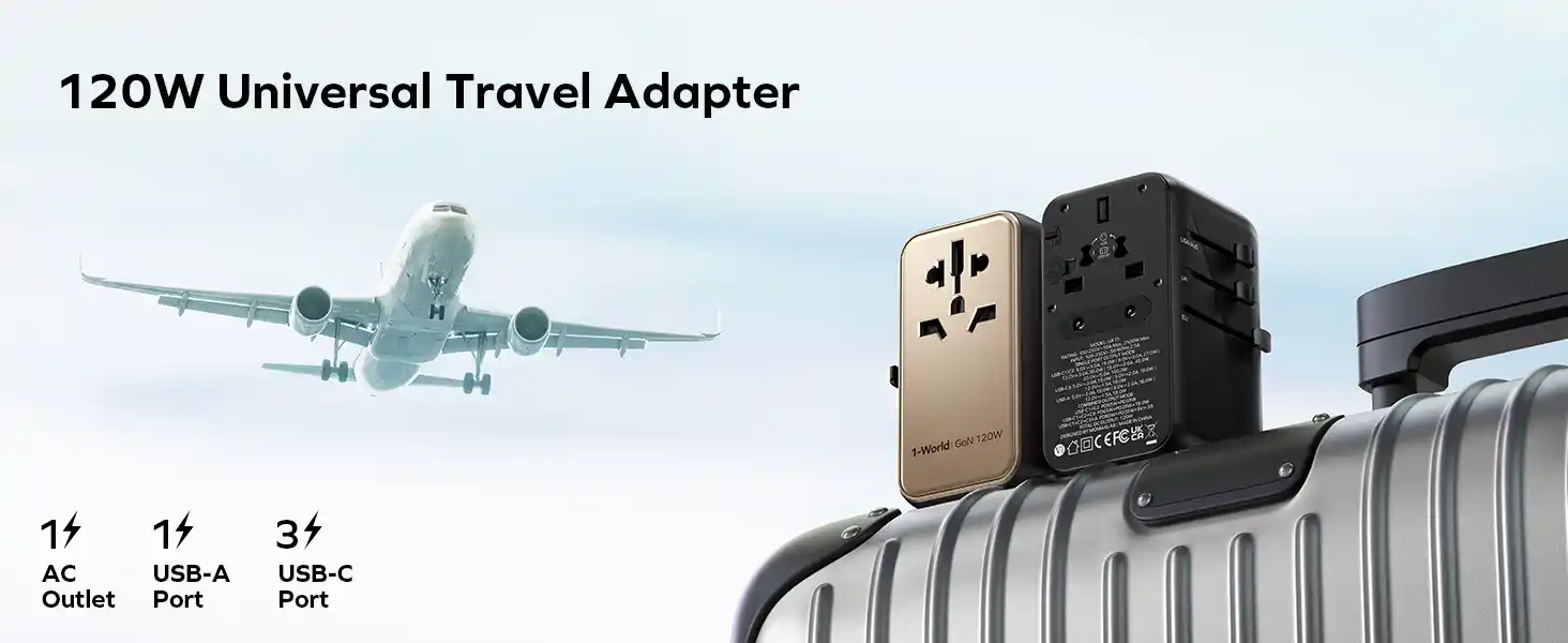 momax 1 world gan 4 120w ua15 1