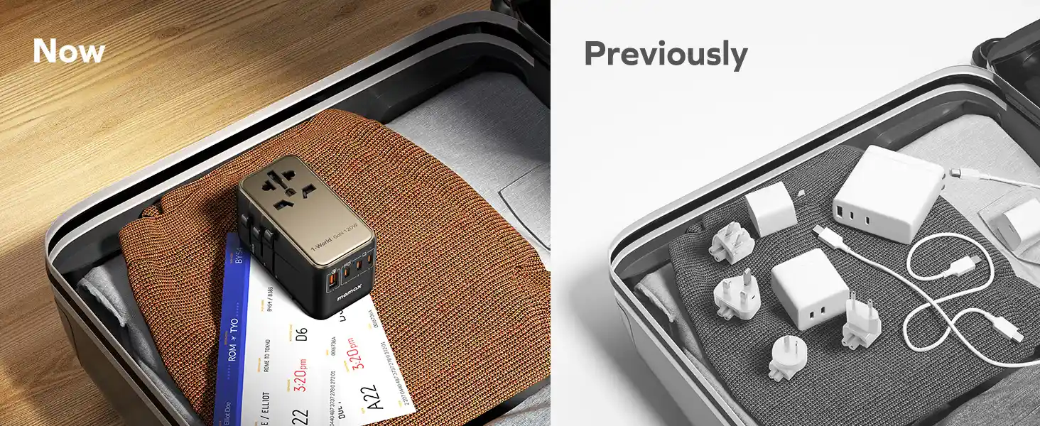 momax 1 world gan 4 120w ua15 6