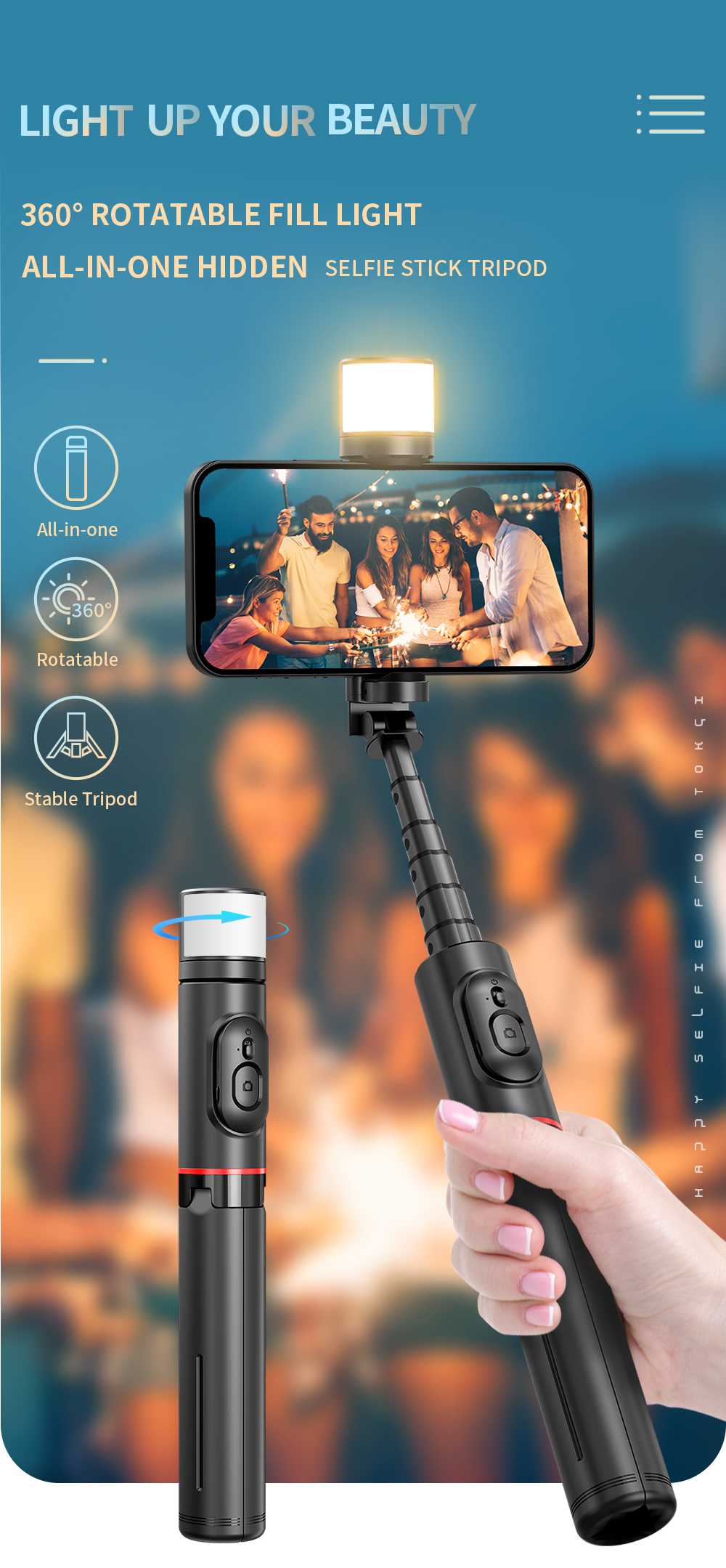 wiwu wi se003 sharp film selfie stick 1