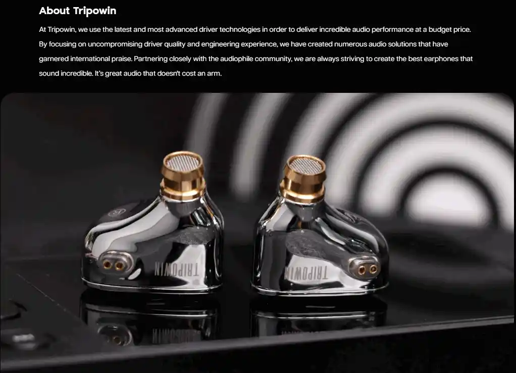 tripowin piccolo 11mm dual cavity lcp dynamic driver earphones 3