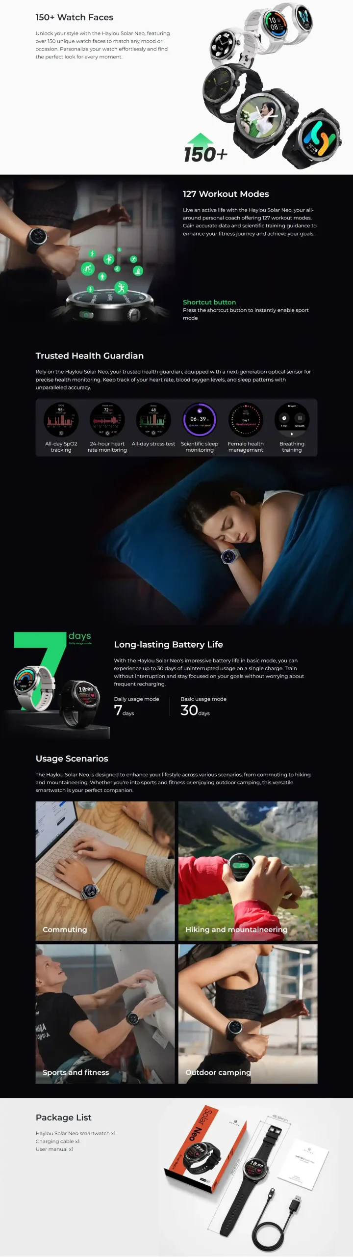 haylou solar neo hf008 calling smart watch 2 scaled