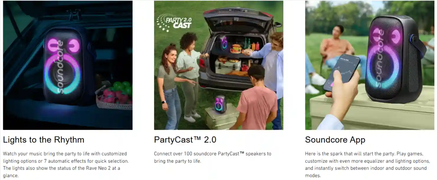 soundcore rave neo 2 by anker 3