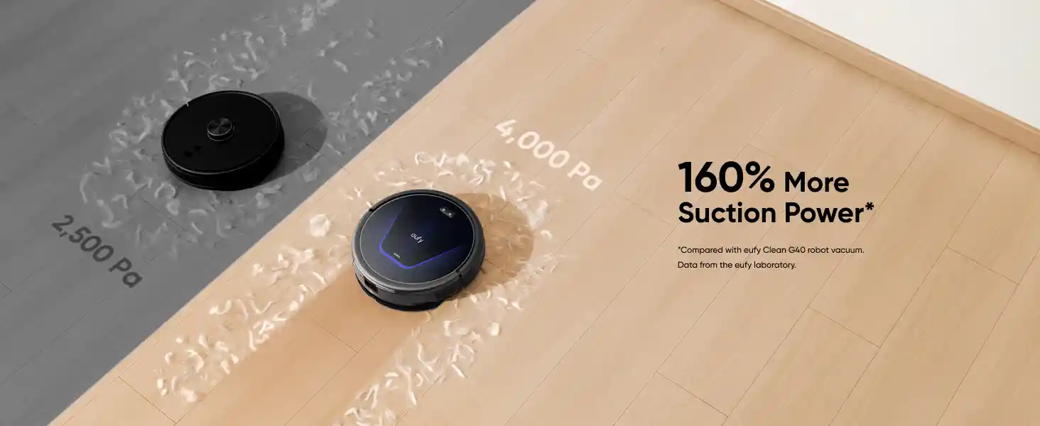 Close-up of Eufy G50 Hybrid mop pad.