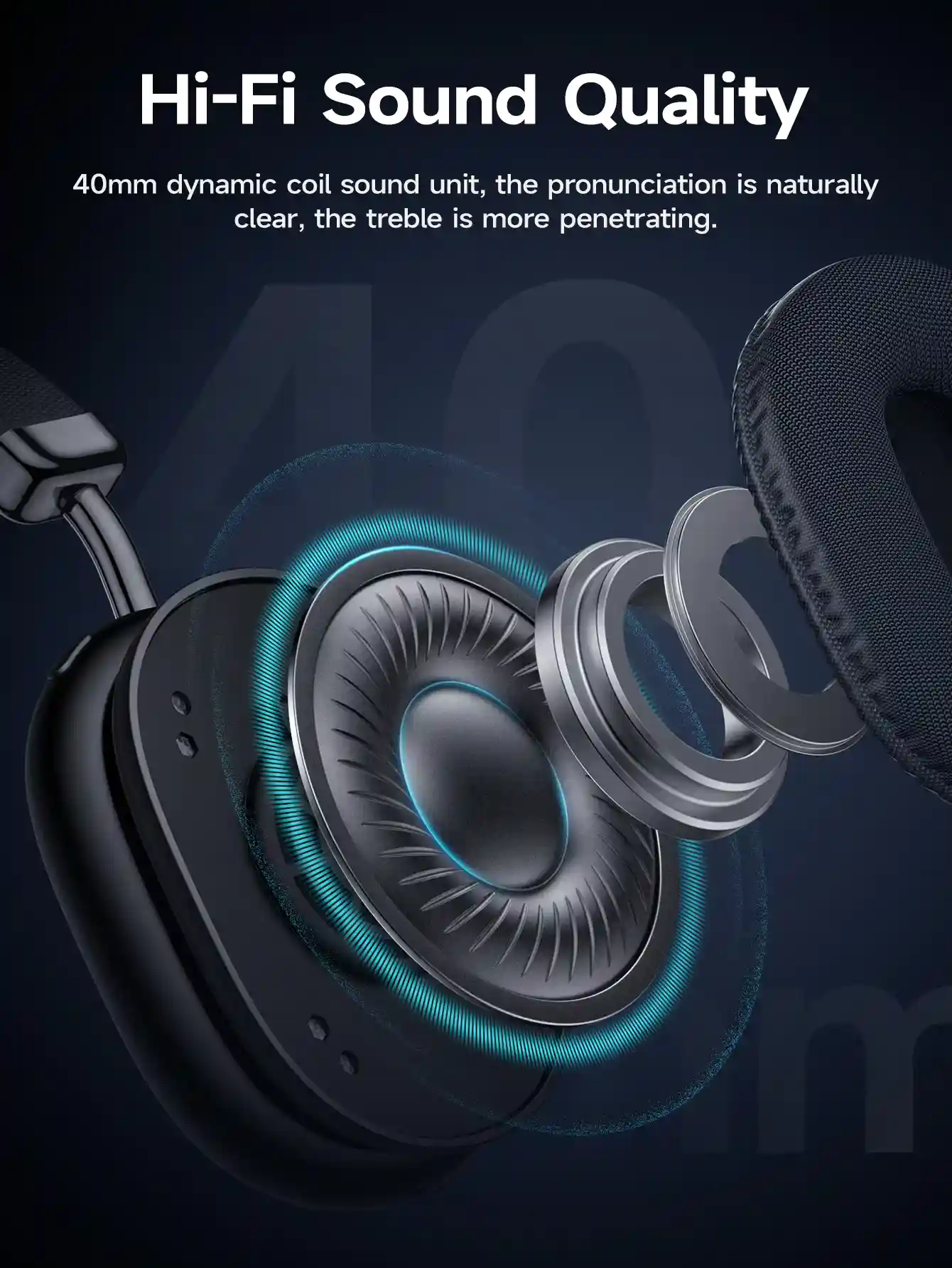 Hoco W35 Max ANC high-fidelity sound