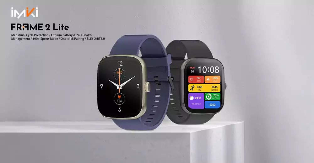 IMIKI Frame 2 Lite BT Calling Smart Watch