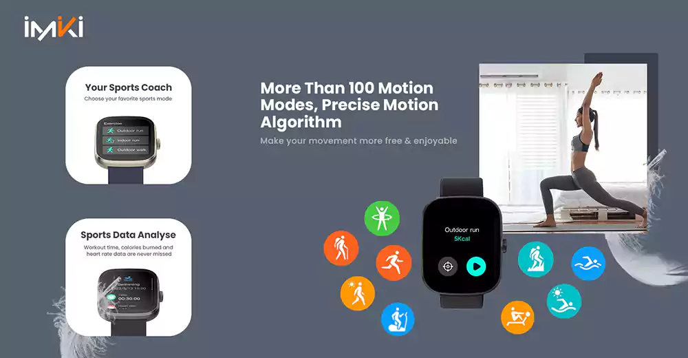 imiki frame 2 lite smart watch 5