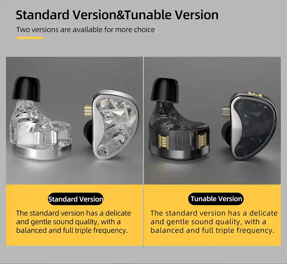 KZ AS24 balanced armature drivers with trident reed structure
