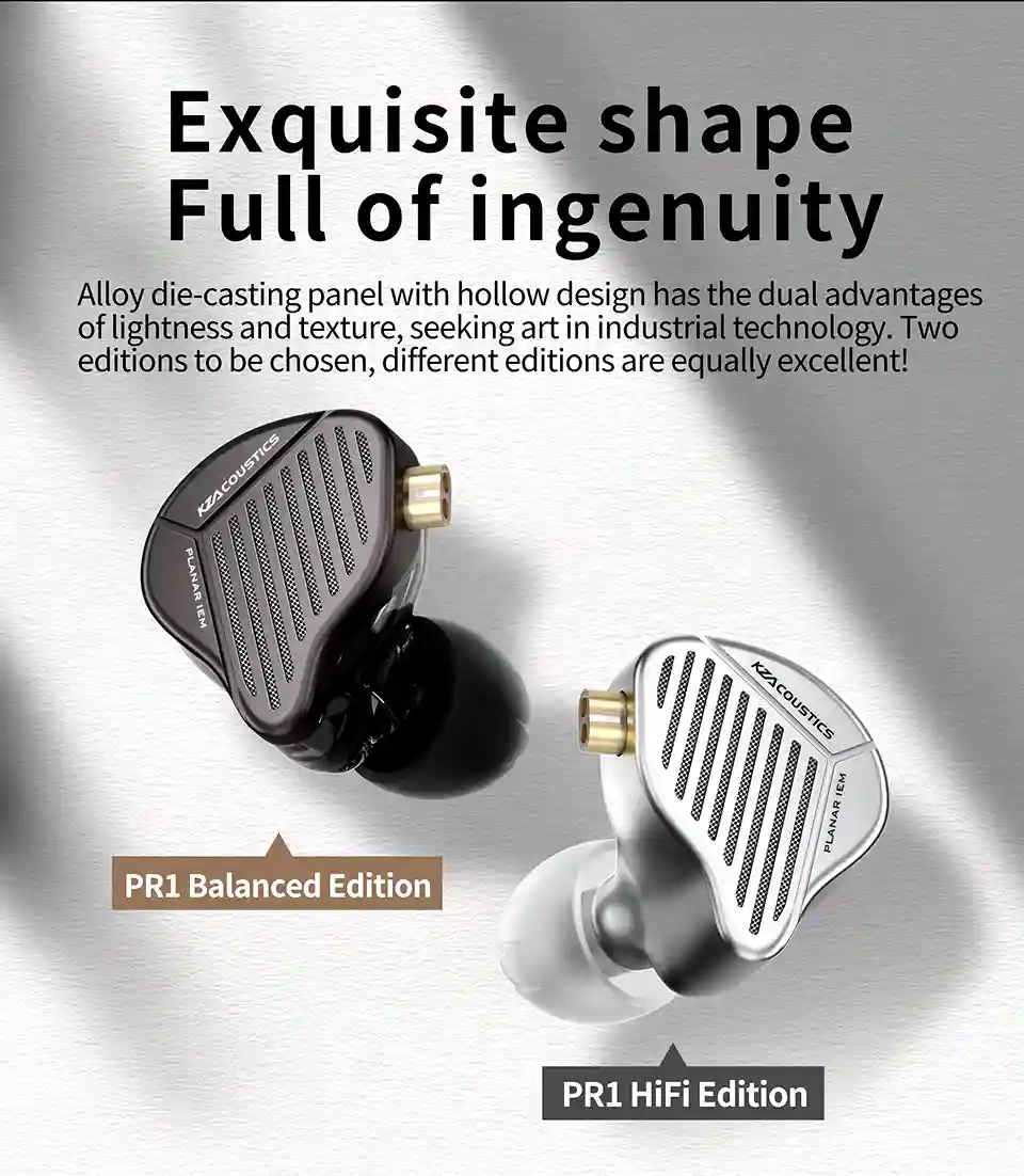 KZ PR1 Packaging and Accessories