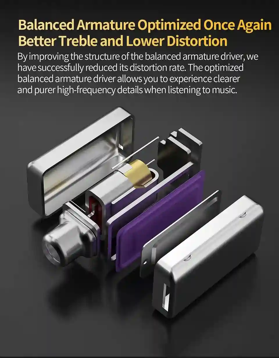 Detachable cable design of KZ ZSN Pro 2 earphones.