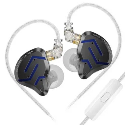 Frequency response curve of KZ ZSN Pro 2 earphones.