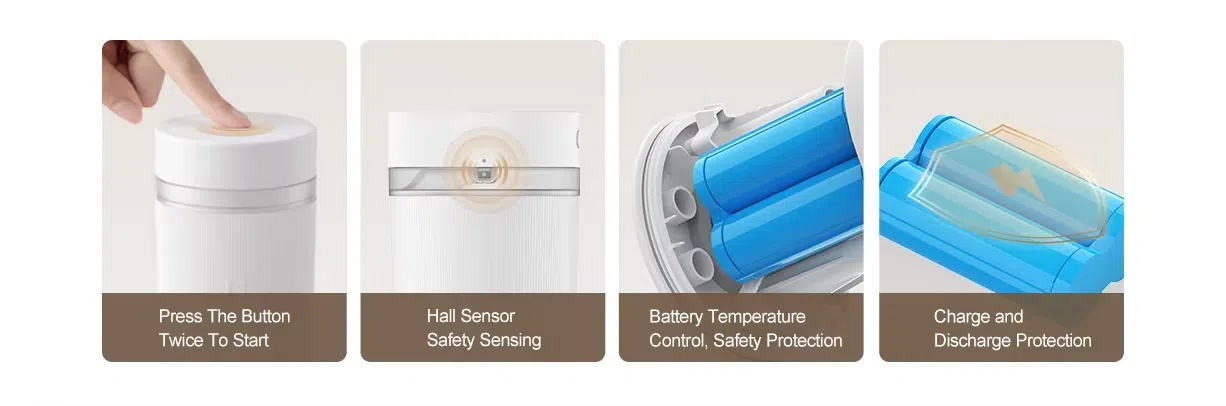 Automatic cleaning feature of Mijia Juicer