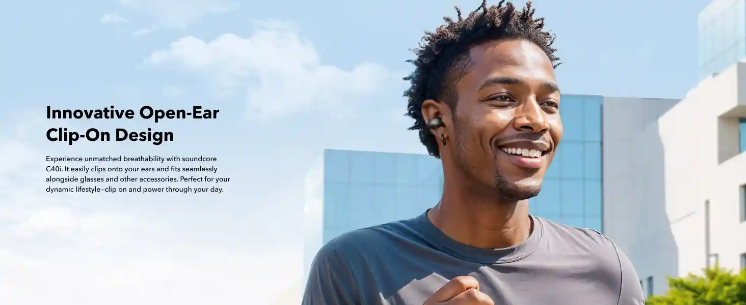 Durable Soundcore C40i earbuds with 1,000-bend flexible joints