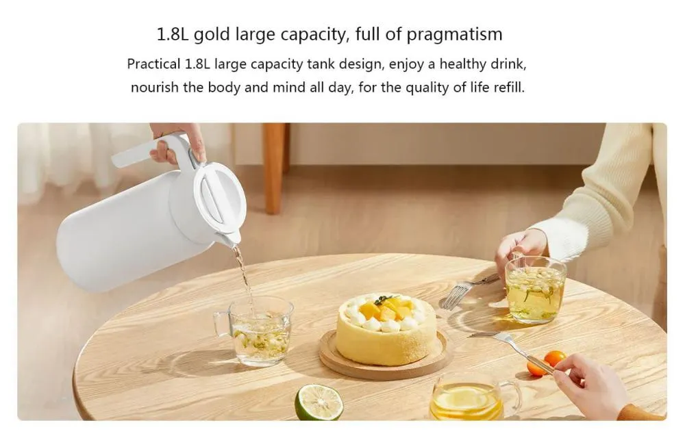 Xiaomi Mijia Thermos Cup 1.8L MJBWH01PL Stainless Steel Vacuum Pot