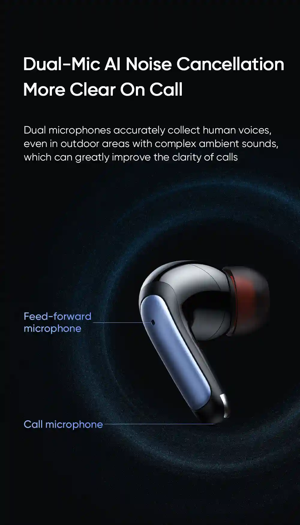 Mcdodo HP-330 earbuds with high-resolution audio.
