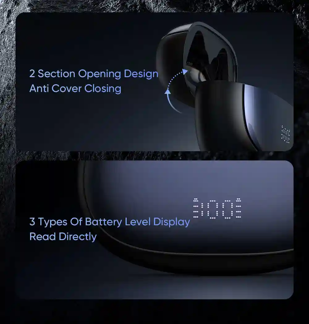 USB-C charging port on Mcdodo HP-330 earbuds