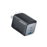 Anker Prime 67W GaN charger with a compact size for easy portability.
