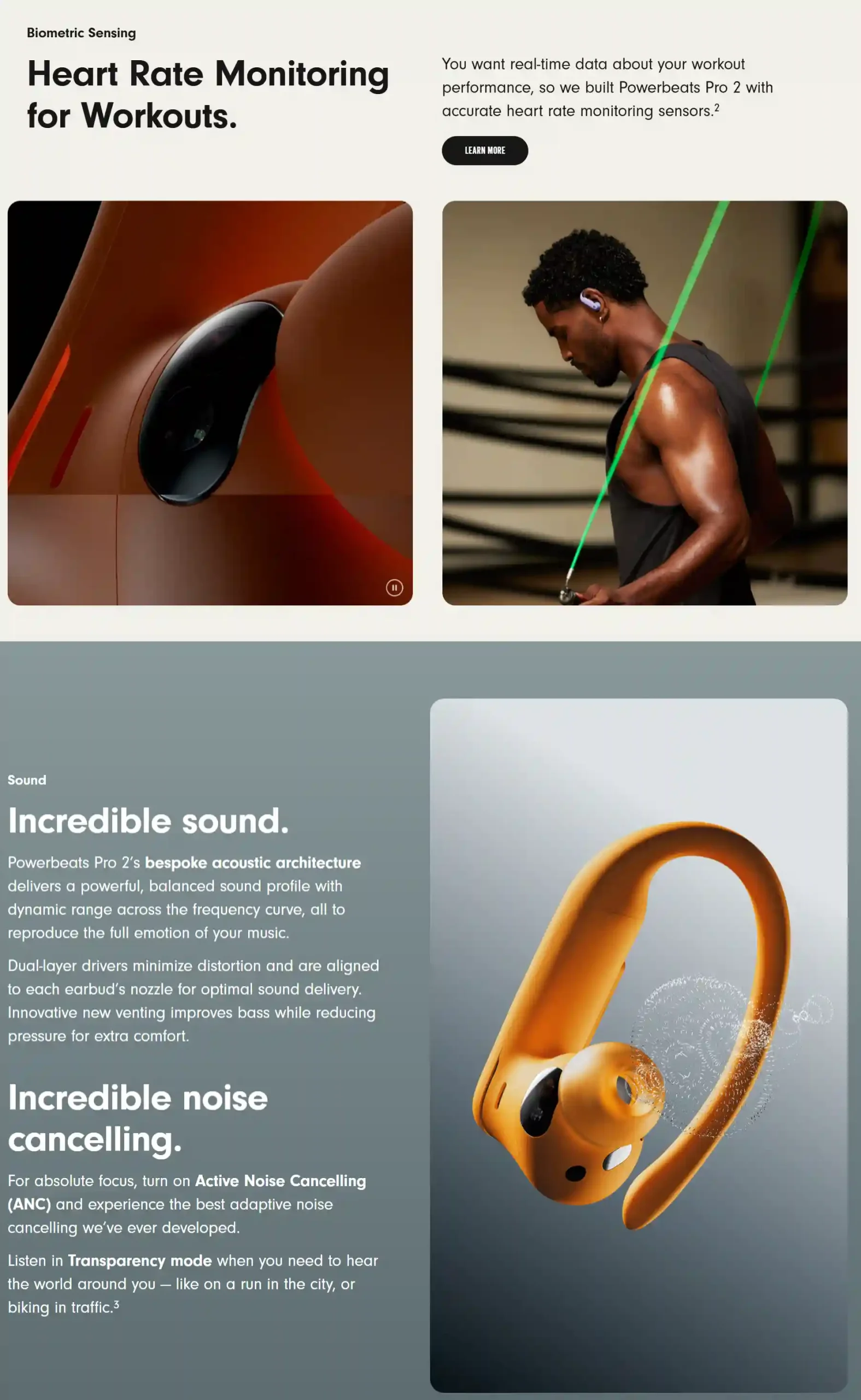 Beats Powerbeats Pro 2 secure-fit ear hooks