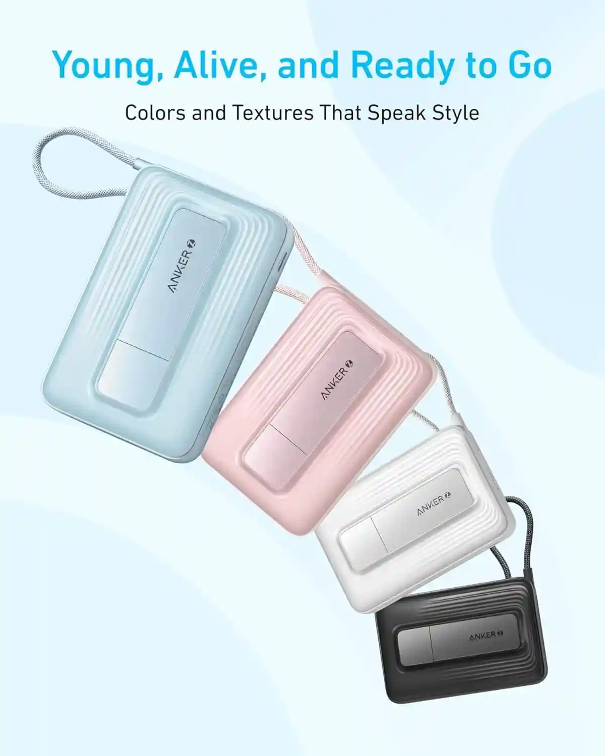 High-capacity 10000mAh battery on Anker Zolo Power Bank