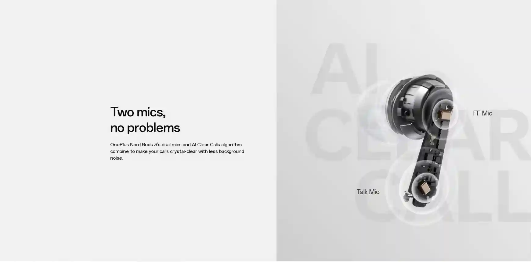 Compact and lightweight Buds Ace 2 earbuds for portability.