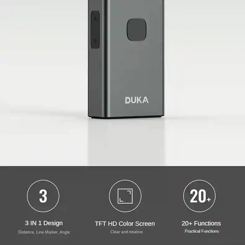 LS6 Laser Rangefinder with angle measurement and laser line casting.