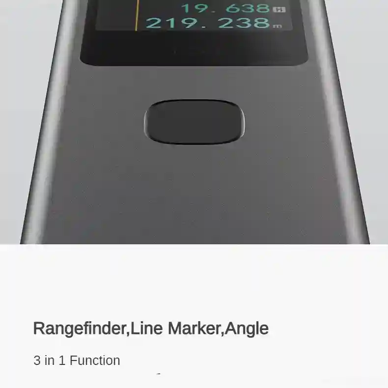 LS6 Rangefinder with ±2mm accuracy for precise measurements.