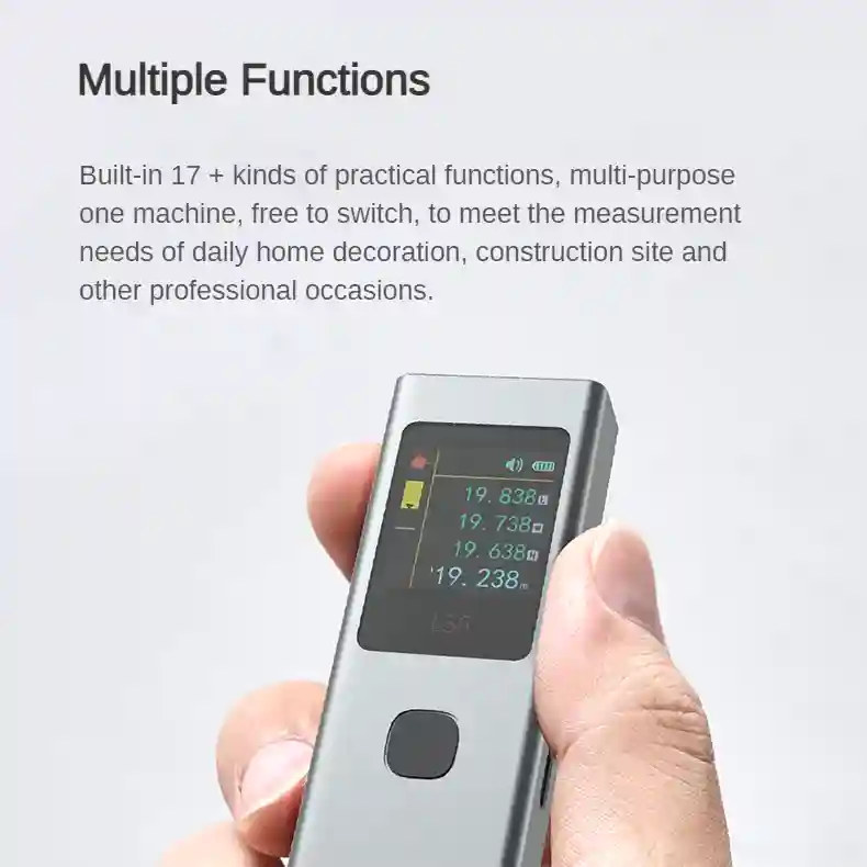 LS6 Laser Rangefinder with user-friendly interface for easy operation.