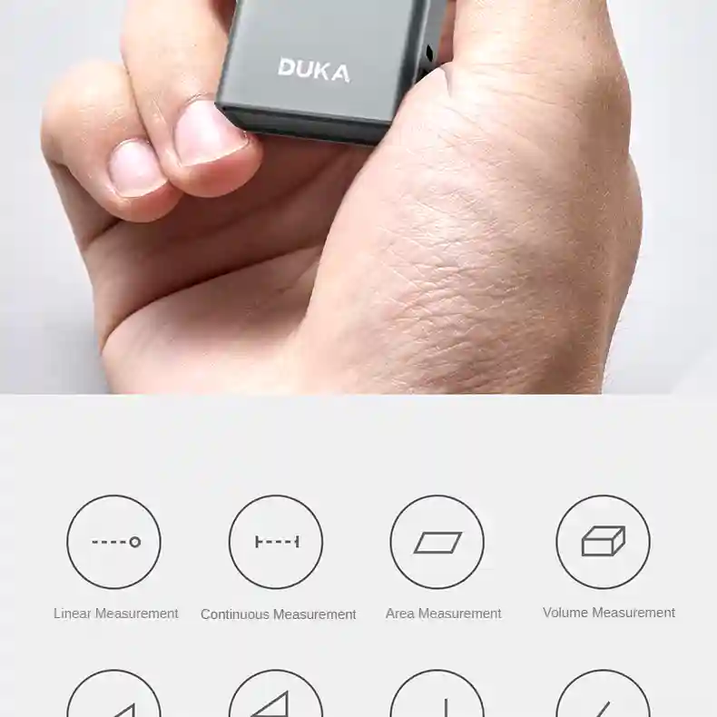 Xiaomi LS6: Measure distances, angles, and align with laser lines.