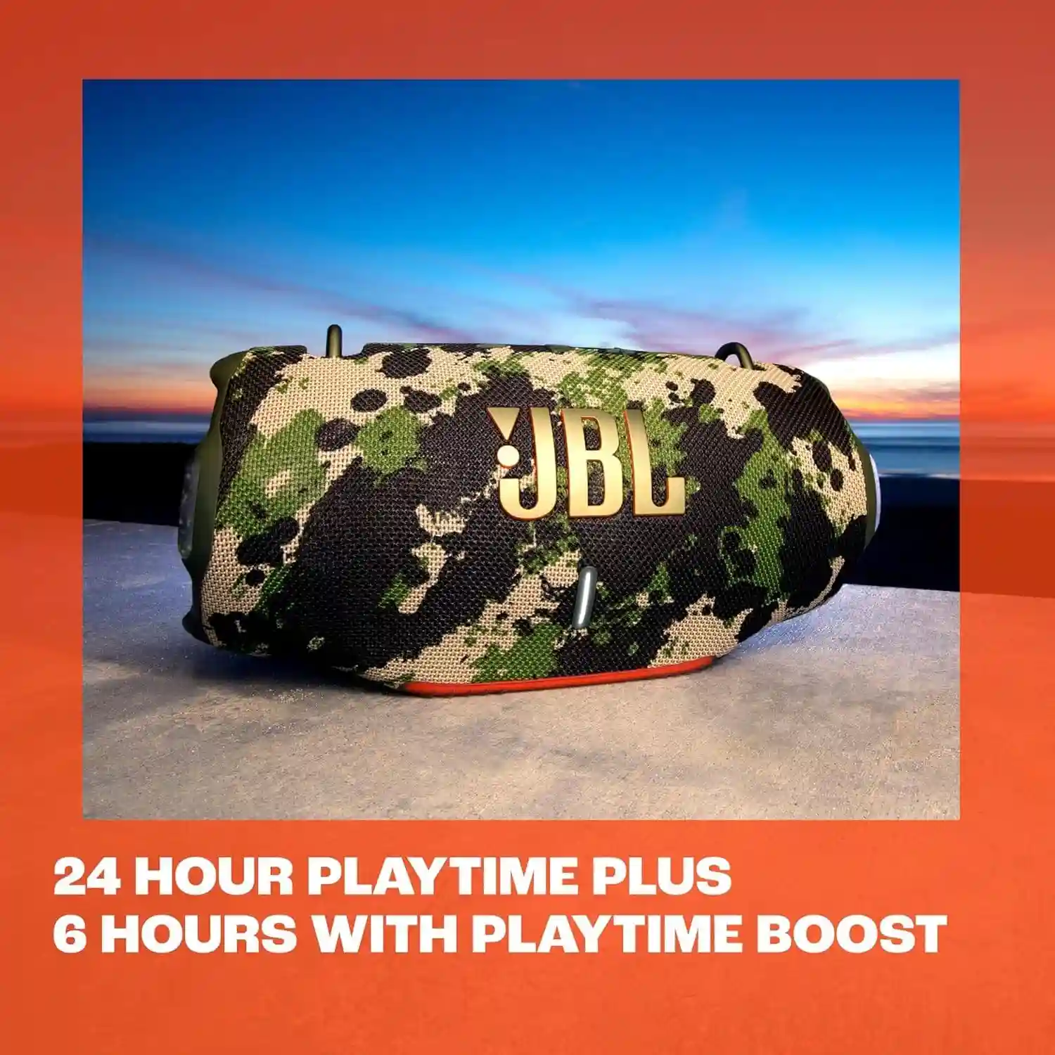 JBL Xtreme 4 with IP67 waterproof and dustproof rating
