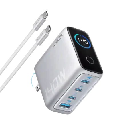 Anker Zolo 140W Charger B2697 with USB-C cable