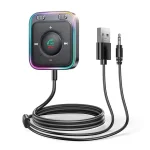 Joyroom JR-CB3 2-In-1 Wireless Receiver Car Aux Adapter