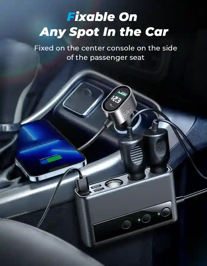 Six USB ports including PD and QC3.0 on JR-CL06