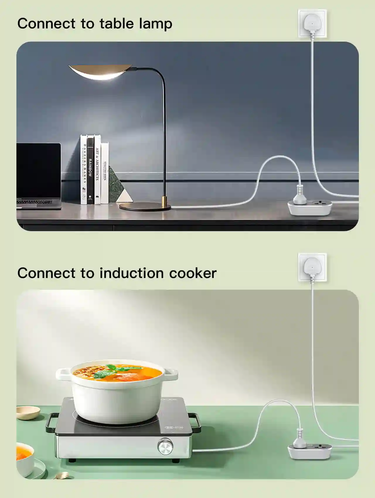 LDNIO SC2018 dual AC outlet close-up