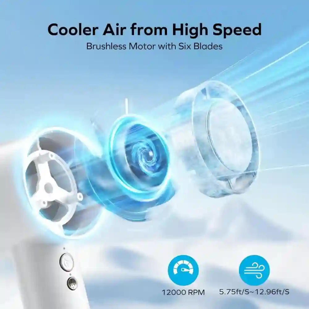 Lightweight Momax Ultra Freeze Cooling Fan for Travel Use